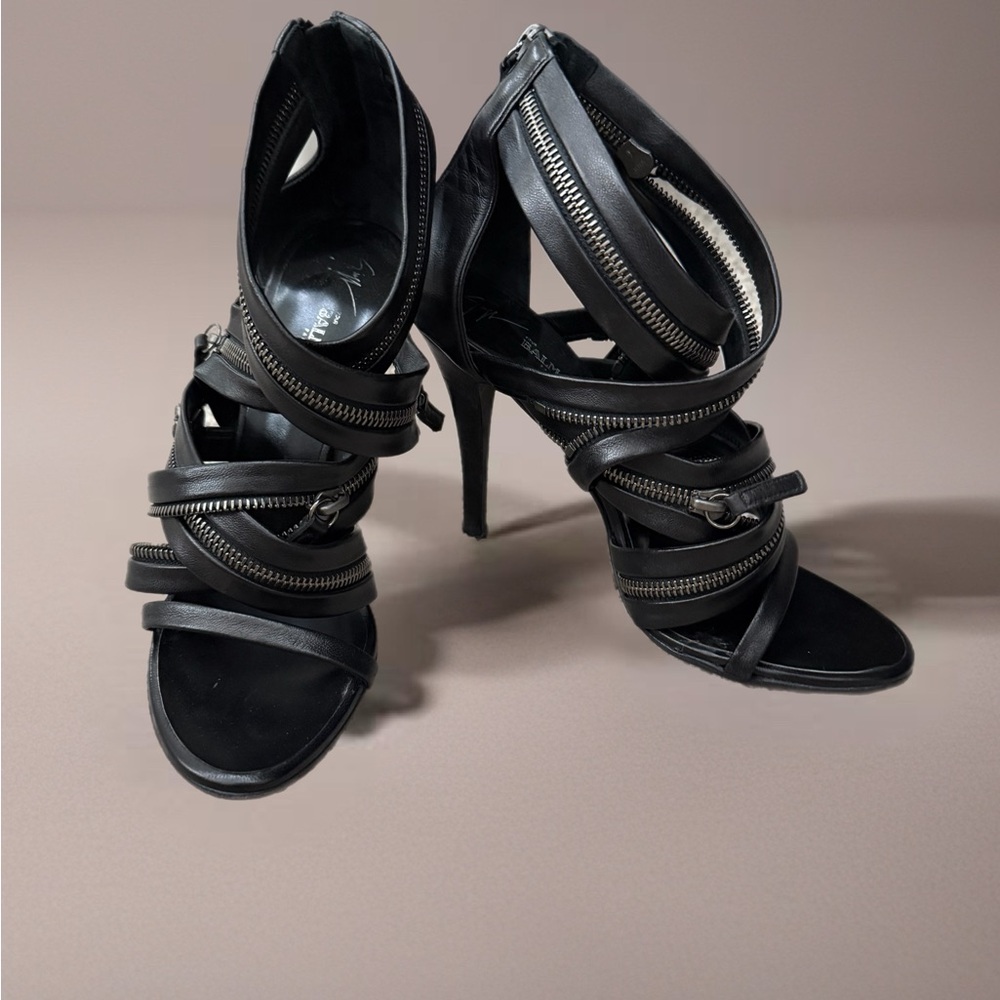 Balmain Leather Sandals